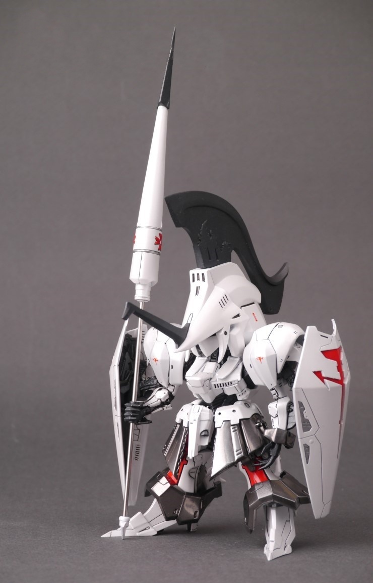 Mô hình MK Spot Resin GK chế độ trắng Phiên bản SD / Q Câu chuyện năm sao LED Reid ảo tưởng Lễ giáo - Gundam / Mech Model / Robot / Transformers mô hình robo trái cây