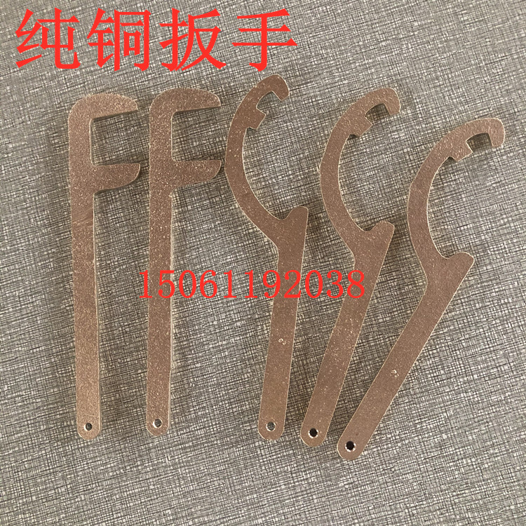 Fire hydrant copper wrench Marine wrench F wrench pure copper skin dragon wrench fire wrench fire hydrant wrench