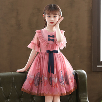 Girls' Dress Summer Lolita Lolita Dress Lolita Spring and Autumn Dress Foreign-style Children's Dress Princess Dress