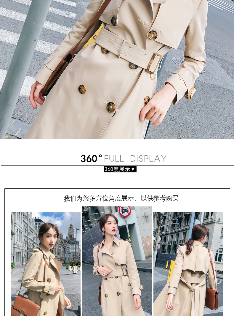 Trench pour femme en Coton - Ref 3227600 Image 9
