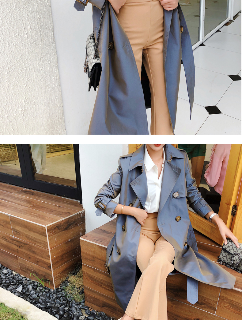 Trench pour femme en Coton - Ref 3228247 Image 21