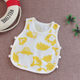 Colored cotton summer newborn baby pipa vest pure cotton thin section male and female baby clothes sleeveless vest shoulder camisole