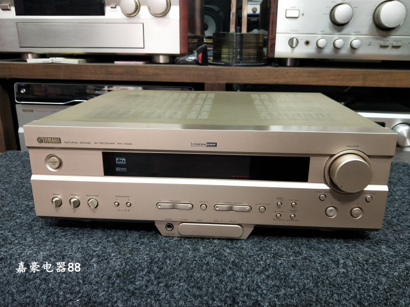 Secondhand Original Mount Mountain Leaf RX-V520 Power Amplifier 5 1AV Power Amplifier Optical Fiber Coaxial DTS Dual Decoding