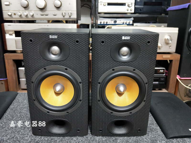 Original Dress BW BW DM601S3 Three Generations Imported Second-hand Fever Bookcase Style Speaker Black