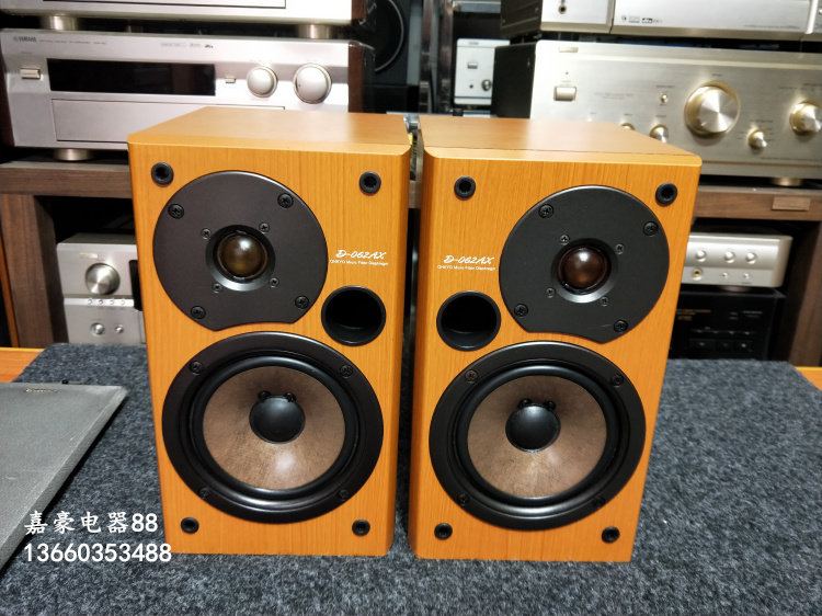 Second-hand original ONKYO Anqiao D-062AX speaker pair of bookshelf speakers