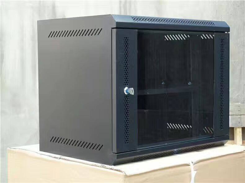 Network Cabinet 9U Wall cabinet 0 45 meters high 550 wide 400 deep 450 high Router switch cabinet