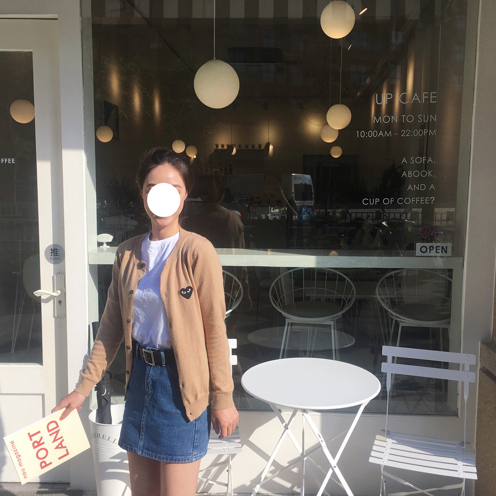 MAO tự chế đầu mùa thu ngày với cùng một tình yêu len áo len áo len áo len ngắn nữ (tại chỗ) cardigan nữ
