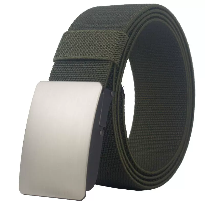 Elastic woven cloth universal belt, jeans for work, increased thickness