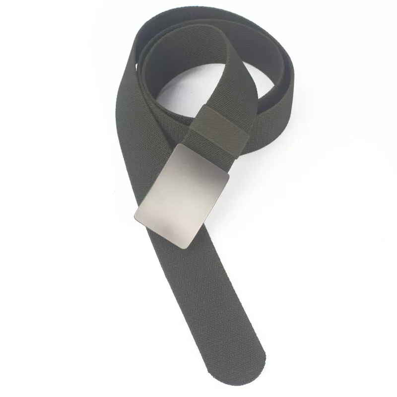 Elastic woven cloth universal belt, jeans for work, increased thickness