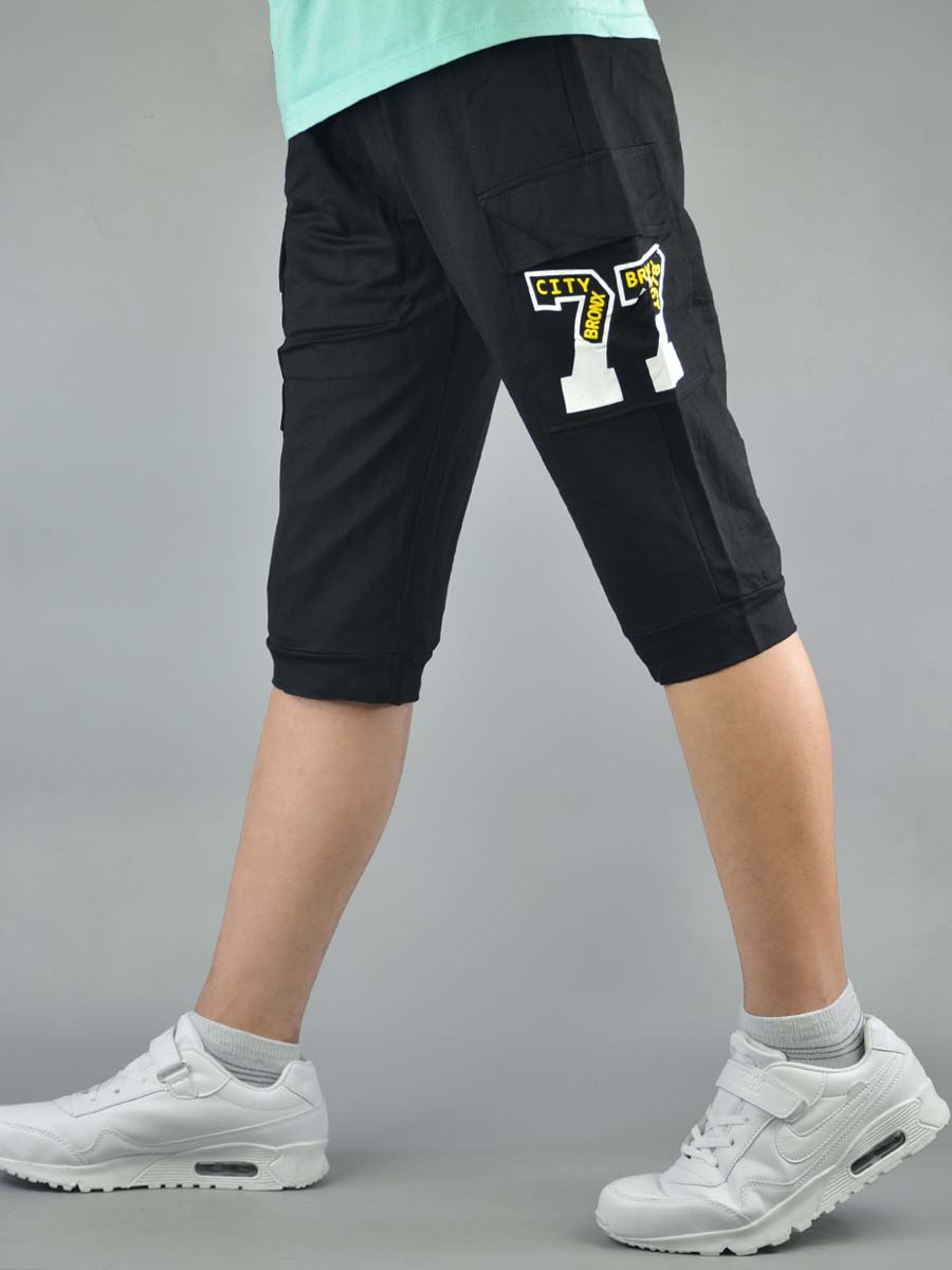 Trẻ em mặc quần bé trai năm điểm 2019 mùa hè trẻ em vừa mỏng bảy điểm sweatpants loose-fitting làm việc quần quần quần short.