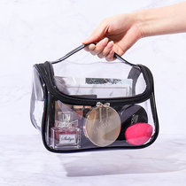 Net red makeup bags are shaking and the same temperament is transparent and simple Waterproof large-capacity washing bags are super hot