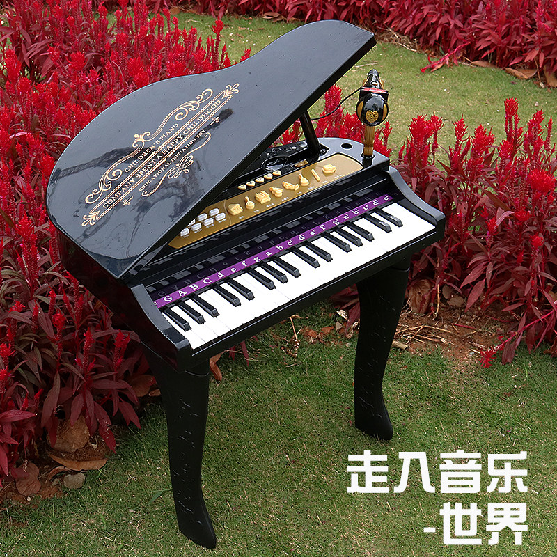 Children's piano toys can play 3-9 years old electronic organ girl beginner 4 baby 5 little princess 6 with microphone gift