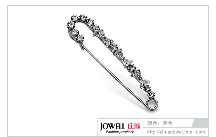 Áo len nịt nịt len ​​đính kim sa lớn Pin quai khóa Trâm Phụ kiện Hàn Quốc Khăn choàng nữ Khóa pin lớn Trang sức 31 cài áo cao cấp