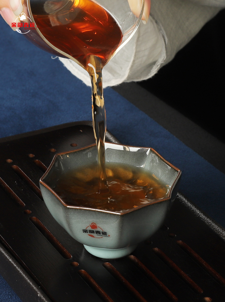 Poly real king brother celadon up tire iron kunfu tea cups sample tea cup checking ceramic masters cup single cup tea cup
