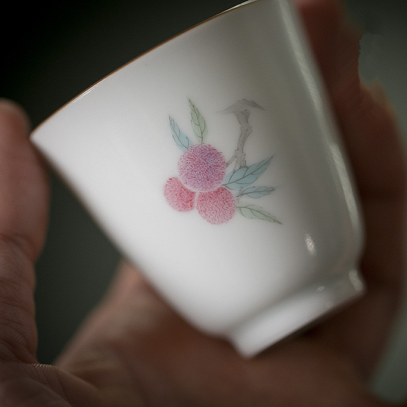 Poly real view jingdezhen south hand - made arbutus masters cup sweet white kung fu tea tea set by hand