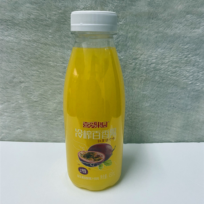 Love orchard probiotic fermented juice beverage flavored mangout red fruit peach peach peach flavor