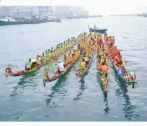 Factory direct glass fiber reinforced plastic dragon boat competition 12 people 22 people hand rowing Dragon Boat Boat International Competition Standard Dragon Boat Boat