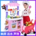 Đồ chơi nhà bếp trẻ em mô phỏng bếp 1-3-6 tuổi 5 bé gái nấu cơm cho bé gái nấu ăn