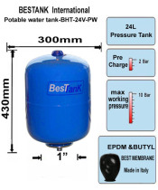 24L-1 0mpa Turkish brand BESTANK pressure tank stabilizing tank expansion tank constant pressure water replenishment pressure tank