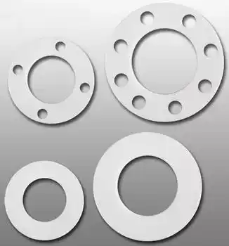 PTFE gasket bellows flange pressure gauge PTFE gasket 4 minutes 6 minutes 1 2 1 5 -- 4 inches