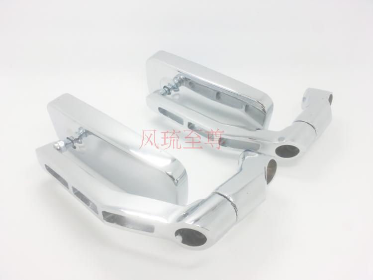 Xe máy sửa đổi phụ tùng hình chữ nhật ngược gương sau gương xe đạp thể thao cá tính gương chiếu hậu - Xe máy lại gương gương xe máy 5 cạnh