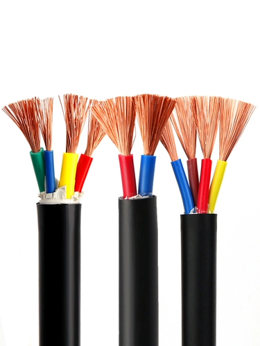KVVR Медный сердечный проволоки RVV2/3/4/5/6 Ядра x1.5 2,5 4 6 квадратных много -коррективных мягких проводов