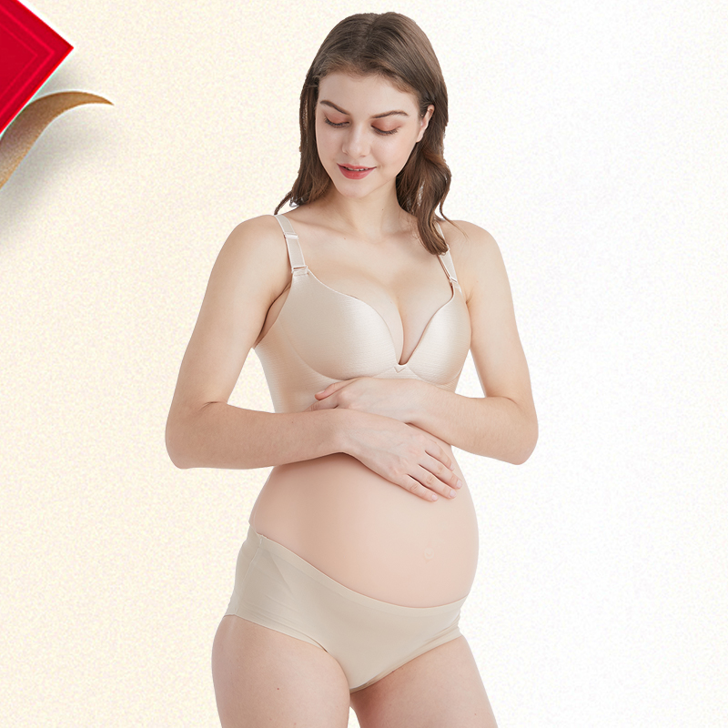 Skin-like silicone fake belly fake pregnancy props photo studio actors play fake pregnant women simulation photos silicone belly