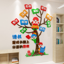 Class Placement Classroom Decorative Ring Tron Saint materials Slogans Training Institutions Cultural Wall Stickers construction Primary School