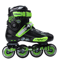 Professional WEIQIU roller skates Adult roller skates Adult roller skates Mens and womens flat shoes in-line wheel beginners