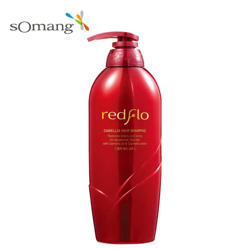 进口韩国所望红山茶花洗发水露 补水顺滑亮泽滋养正品包邮750ml