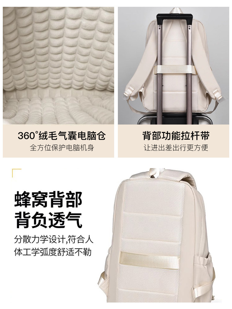 2025 New Laptop Backpack 16inch Suitable for Women, Compatible with Apple, Huawei D14, Lenovo R9000, Asus Tianxuan 15, Legion Y7000P, Dell 15.6, Commuter 17, Gaming Laptop Backpack