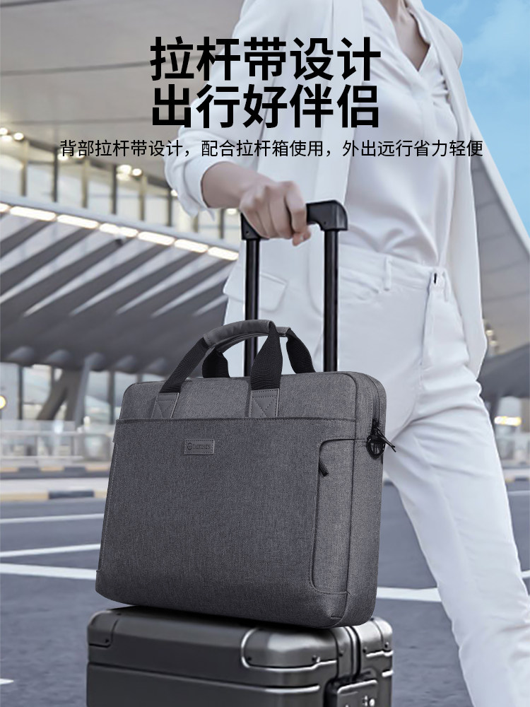 Laptop Shoulder Bag Suitable for Apple 13.3, Huawei 14, Dell, Lenovo Y7000, Women's Gaming Laptop, 15.6inch Crossbody 17.3, Men's Savior R9000 Protective Case, 16 Asus