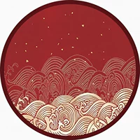 Ковер, диаметр 100мм, 100см