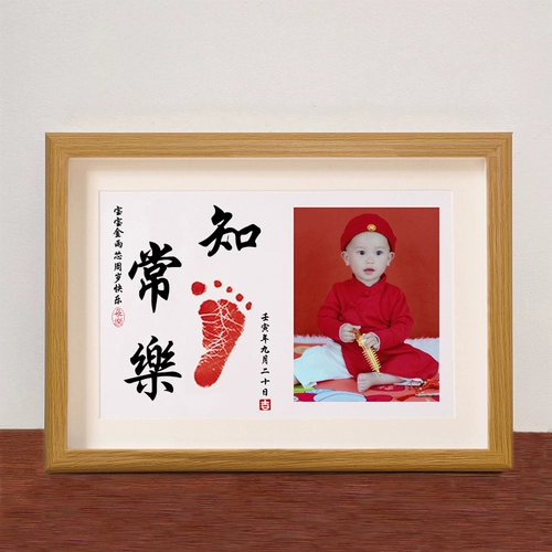 Детские отпечатки рук и ног, чернильная подушечка, памятный защитный амулет, подарок на день рождения