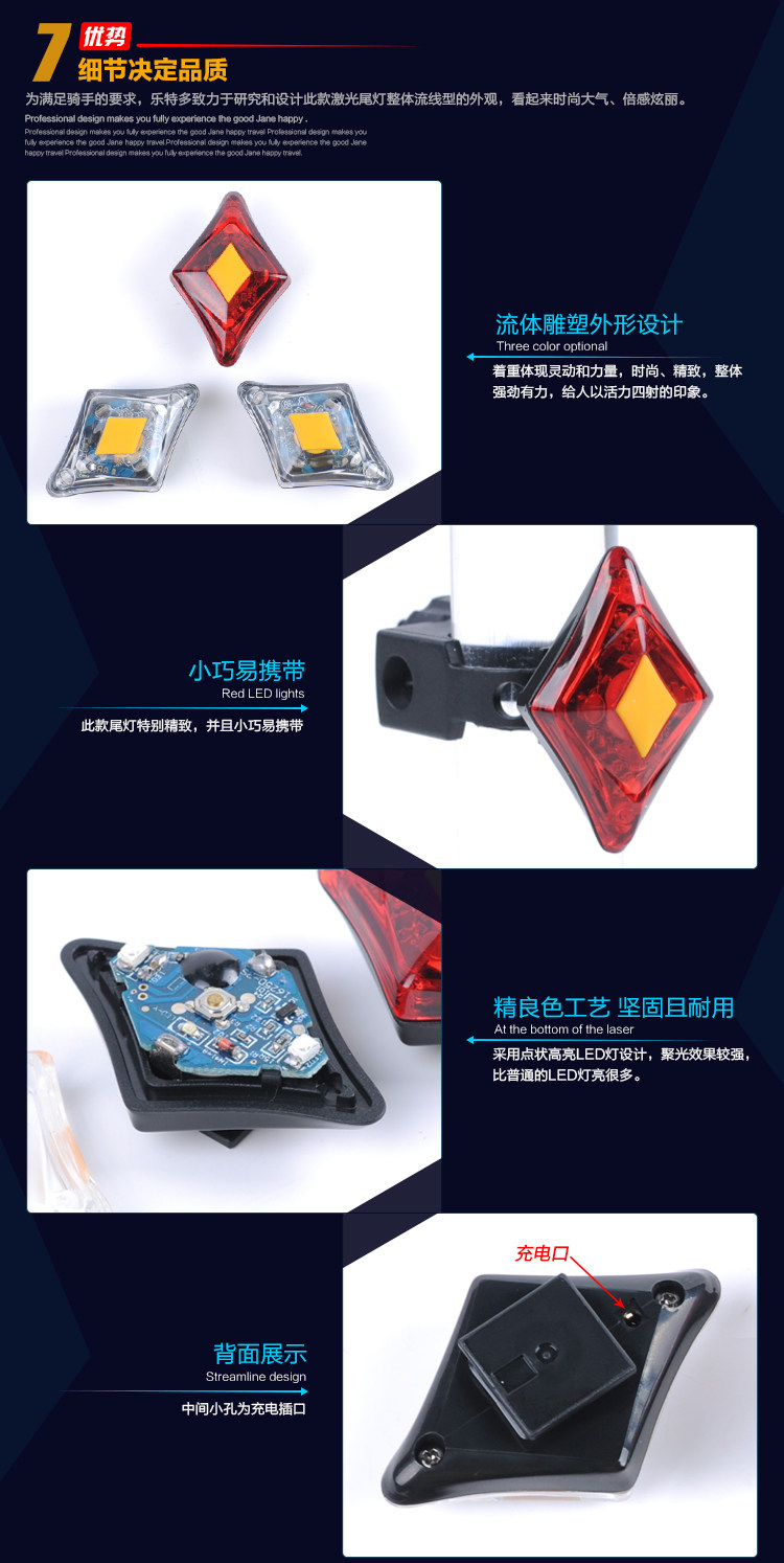 Lumière vélo LETDOOO - Taillights - Ref 2401110 Image 22