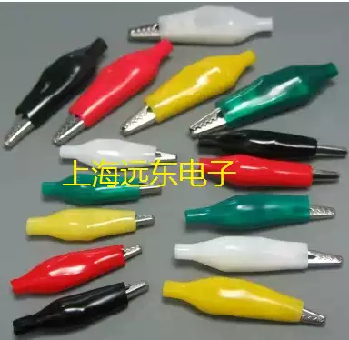 Medium alligator clip Sheath clip Test clip Power clip 0 2 clips Alligator clip Multi-color fish clip