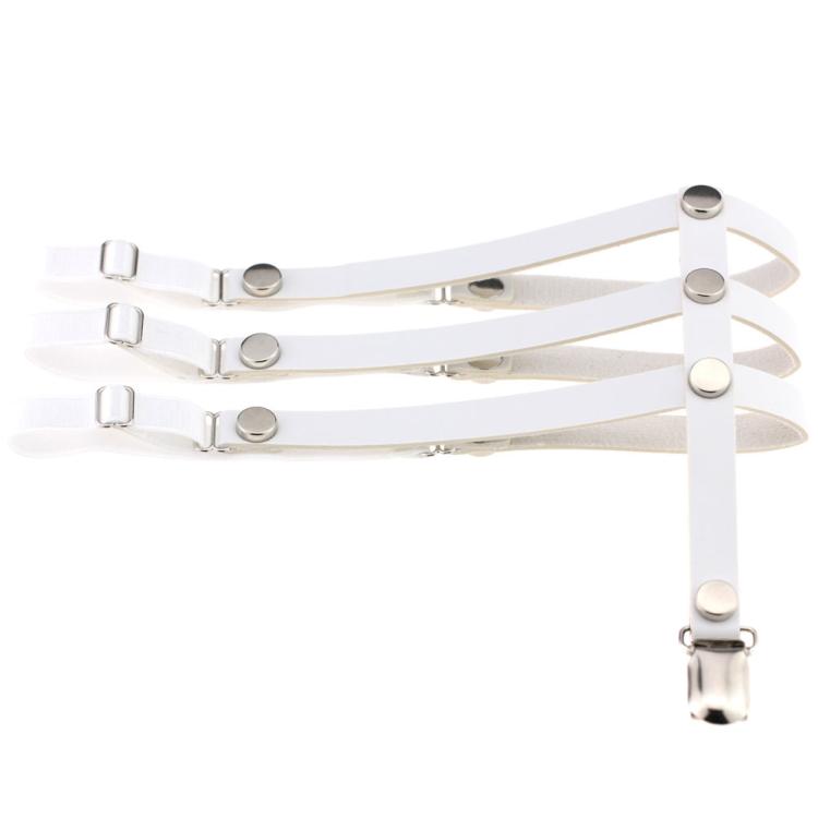 Châu Âu và Hoa Kỳ dây đeo đùi gợi cảm vòng chân đinh tán da đinh ba ba dây garter đường phố cơ thể nhịp chuỗi mềm kẹp kim loại màu đen cho nữ