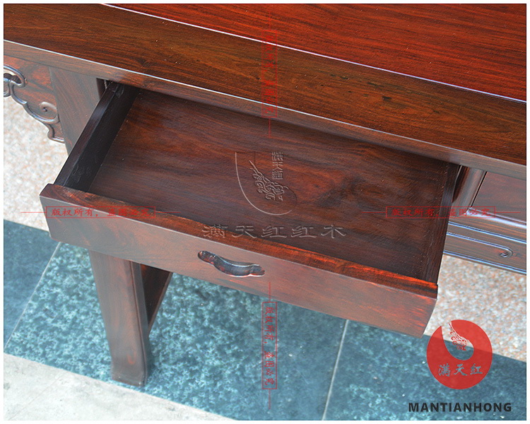 Bàn gỗ hồng mộc Mantianhong Lào (Sian rosewood) bàn đơn ván gỗ gụ retro đồ gỗ - Bàn / Bàn mẫu bàn ghế đẹp