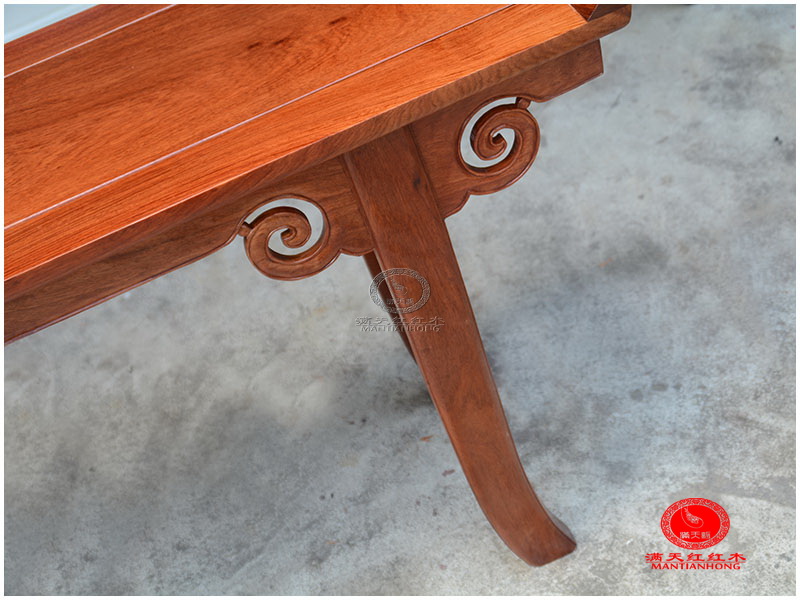 Nội thất gỗ gụ Ming và Qing triều đại cổ điển trường hợp gỗ rắn cho bàn phong cách Trung Quốc một số bàn cổ Đài Loan gỗ hồng mộc squat trường hợp Mới - Bàn / Bàn bàn ghế gỗ