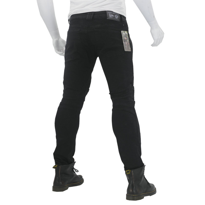 2019 mới LOONG BIKER jeans jeans retro đầu máy xe đạp cho nam và nữ đua quần - Xe máy Rider thiết bị bảo vệ đầu gối