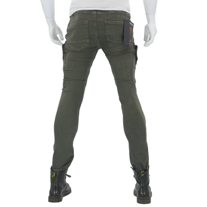 2018 mới đầu máy đua xe hiệp sĩ Slim quân xanh xe máy quần jeans chống ngã quần xe máy nam nữ cưỡi quần - Xe máy Rider thiết bị bảo vệ khớp gối