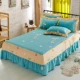 100 bedspread giường bông denim váy cotton ba phần phim hoạt hình sinh viên bộ hồng Princess Suite 1.51.8 - Váy Petti