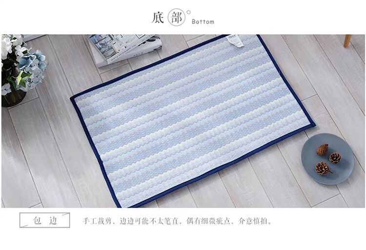 Đầy màu sắc bốn mùa lối vào chenille sàn mat phòng ngủ lối vào pad phòng tắm hấp thụ mat cửa phòng tắm mat - Thảm sàn thảm xốp trải sàn