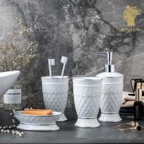 Nordic Bathroom Wash suit Home Hotel Decent Board Room Swing lovers toilet supplies Mouthwash Cup Toothbrushing Cup