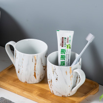 Light Extravagant Mouthwatering Cup Nordic Lovers Home Bathroom Creative Toothbrush Cup Subnet Red Upscale Tooth Cylinder Cup Wash Suit