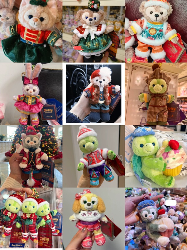 Hong Kong Disney Special Offer Special Sale Little Dong Little Xi Welcome to Check It Out-2 (Keychain)