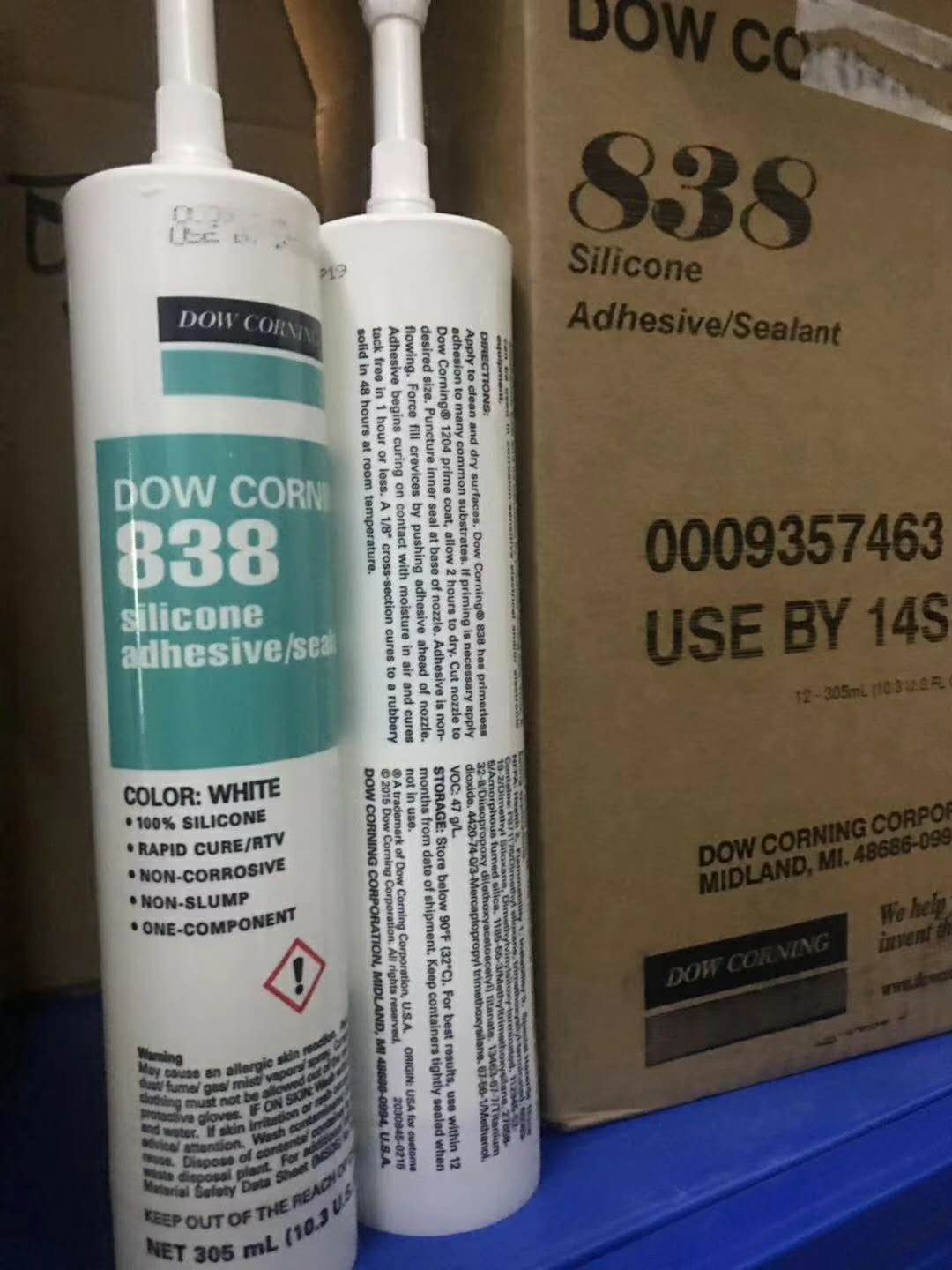 American Tao Xi DOWSIL Dow Corning 838 white Chapters Inflow silicone sealant Specifications 305ML Support