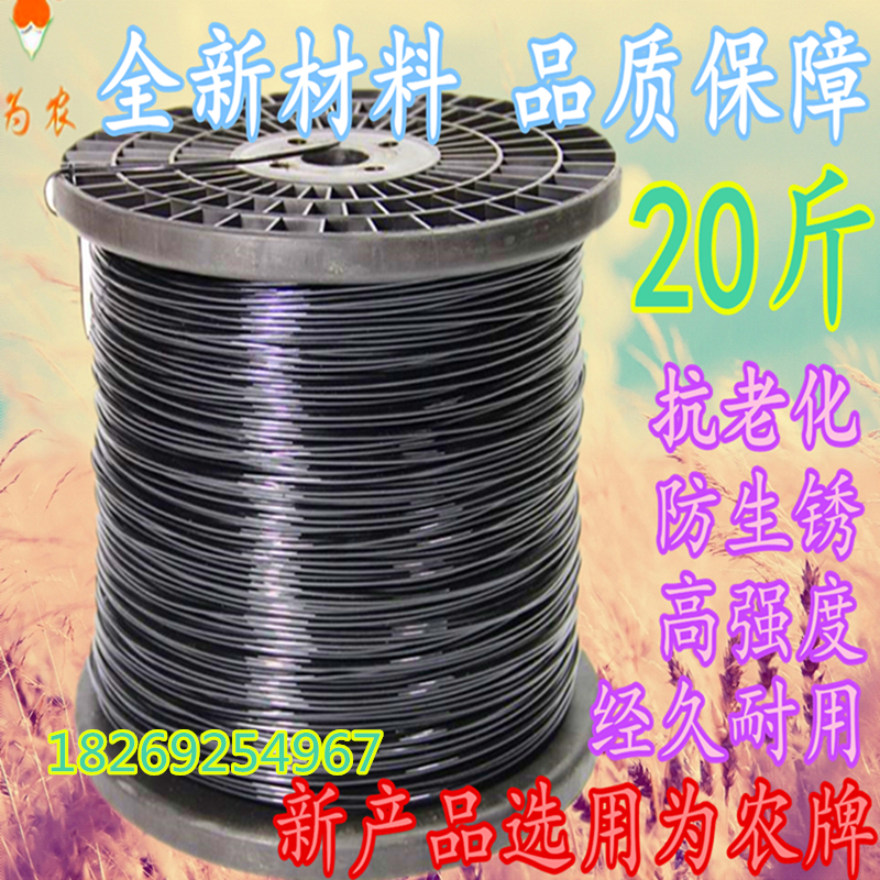 Plastic Steel Wire High Strength Greenhouse Wire Press Membrane Line Thyme Fire Dragon Fruit Grape Hitch Breeding Pull Rope Special