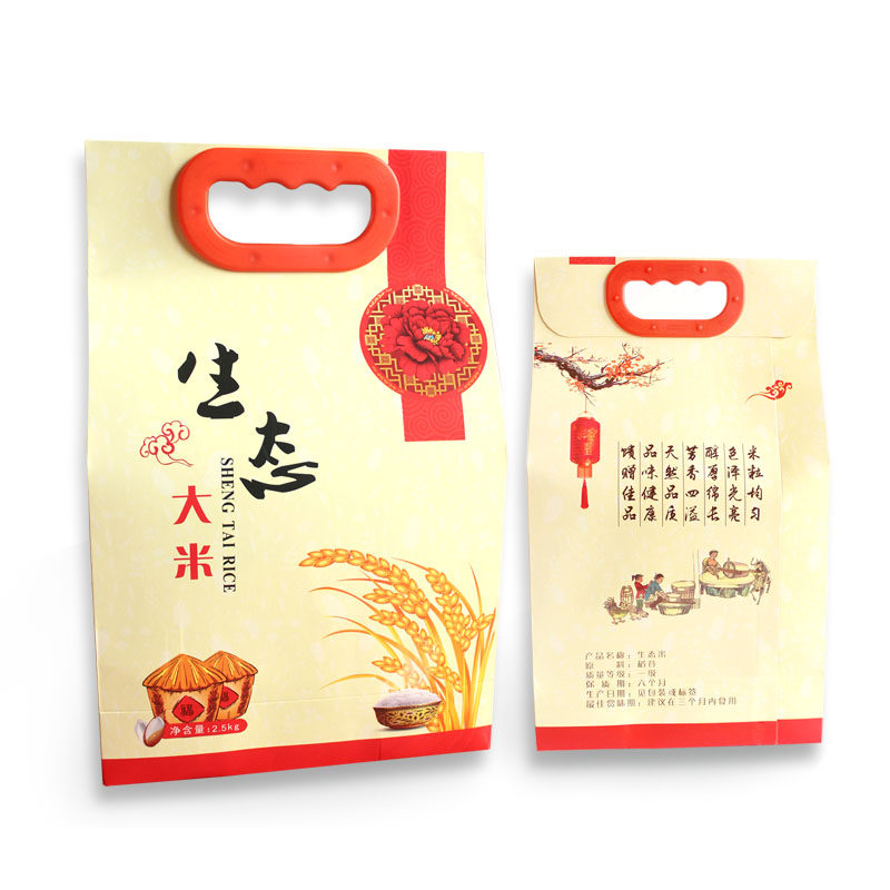 牛皮纸米袋：守护健康粮食的秘密容器