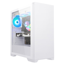 First Ma Yuanshen desktop computer chassis host game e-sports support 360 water-cooled E-ATX motherboard pure white